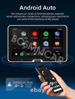 Autoradio 1 Din 10,1 pouces pour Apple Carplay, Android Auto, Bluetooth