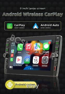 Autoradio 2DIN 8 pouces Bluetooth pour Carplay Android Auto avec caméra gratuite