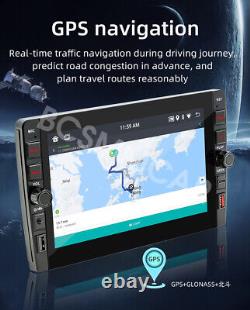 Autoradio 2DIN 8 pouces Bluetooth pour Carplay Android Auto avec caméra gratuite