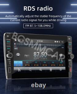 Autoradio 2DIN 8 pouces Bluetooth pour Carplay Android Auto avec caméra gratuite