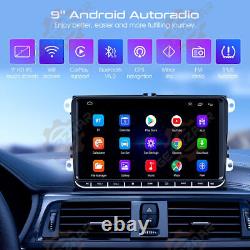 Autoradio 9 Apple Carplay pour VW GOLF PASSAT avec lecteur Android 12 GPS 32GB