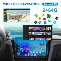 Autoradio Android 13.0 de 9 pouces avec lecteur MP5 pour voiture, Carplay sans fil et lien miroir