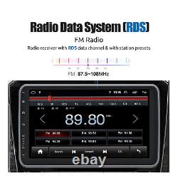 Autoradio Android 13 de 10,1 pouces avec radio HD, GPS rotatif et lecteur de tête Single DIN