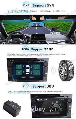 Autoradio DVD GPS Radio Android 10 pour Opel Vauxhall Antara Vivaro/Corsa