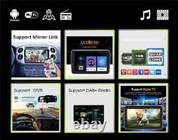 Autoradio Double Din 10,1 pouces MP5 Player GPS NAV SAT Écran tactile Android