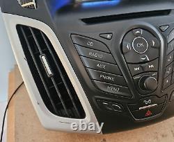 Autoradio Ford Focus Mk3 Ahu Dab Lecteur CD Stéréo Unité Centrale Bm5t-18c815-hf