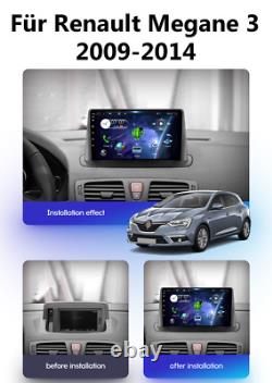 Autoradio GPS Android 14 pour Renault Megane 3 2008-14 Navi DAB+32G