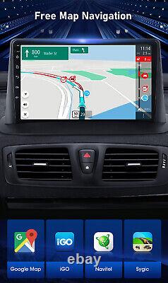 Autoradio GPS Android 14 pour Renault Megane 3 2008-14 Navi DAB+32G