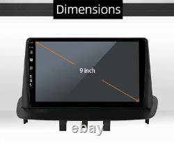 Autoradio GPS Android 14 pour Renault Megane 3 2008-14 Navi DAB+32G