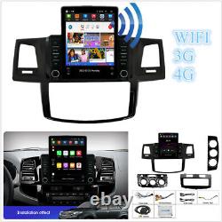 Autoradio GPS Navi 9,5 pouces avec lecteur 1+16G pour Toyota Hilux Fortuner 2005-2014