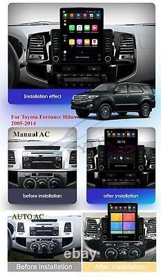 Autoradio GPS Navi 9,5 pouces avec lecteur 1+16G pour Toyota Hilux Fortuner 2005-2014