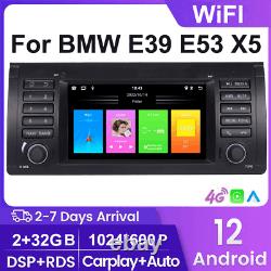 Autoradio GPS SAT NAV Stéréo Unité Principale pour BMW E53 M5 X5 Android 12 WiFi