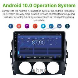 Autoradio GPS de navigation stéréo Android 10 pour Mazda MX5 compatible Carplay avec écran de 9 pouces et WiFi