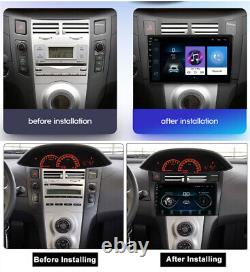 Autoradio GPS de voiture Android 11 de 9 pouces pour Toyota Yaris 2005-2012