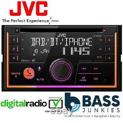 Autoradio JVC KW-DB95BT Double Din DAB Bluetooth CD USB MP3 pour voiture avec lecteur radio stéréo iPhone