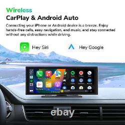 Autoradio de voiture portable sans fil 9.33 2024 avec Apple CarPlay et Android Auto