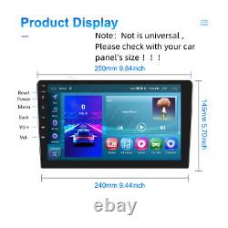 Autoradio écran tactile 2 Din pour CarPlay, Android Auto, GPS, WIFI, BT