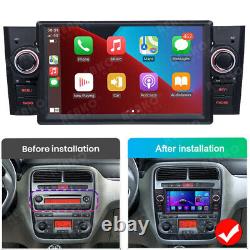 Autoradio lecteur GPS pour Fiat Grande Punto Linea 2007-2012 avec Android 12 de 7 pouces