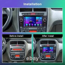 Autoradio lecteur GPS pour Fiat Grande Punto Linea 2007-2012 avec Android 12 de 7 pouces