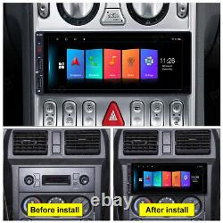 Autoradio simple 1 Din Andriod 12 GPS Navi Bluetooth Wifi FM Radio Player de voiture 6.9''