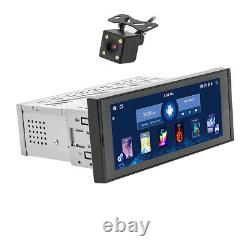 Autoradio simple Din avec Bluetooth, radio, GPS, lecteur vidéo pour CarPlay Android