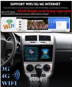 Autoradio stéréo 10.1 GPS Navigation WiFi FM pour Dodge Caliber 2007-2009