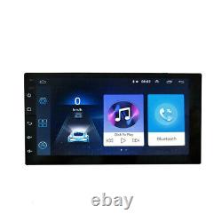 Autoradio stéréo Bluetooth pour voiture avec lecteur vidéo multimédia 2 din 7 Android FM GPS Wifi
