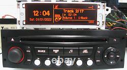 Autoradio stéréo lecteur CD RD45 Bluetooth MP3 pour Berlingo Partner de 2009 à 2016
