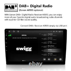 CAM+DVR+2DIN 8-Core Android 10.1 Unité principale de radio stéréo de voiture 1280720 DAB+ Audio