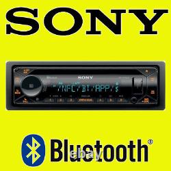 CD De Voiture De Sony Usb Radio Stereo Tuner Head Unit Player Etroid Iphone Bluetooth