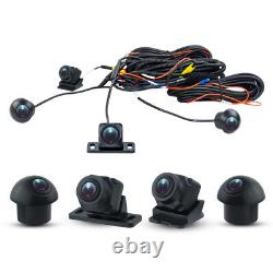 Caméra de voiture panoramique 3D 360° vue à 360° pour radio GPS stéréo lecteur radio