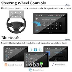 Carpuride Autoradio Android Auto de 9 Pouces Lecteur Audio MonodIN BT WIFI