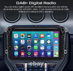DAB+ Android 12 Pour VW GOLF MK5 MK6 8 Apple Carplay GPS Stéréo Radio Lecteur