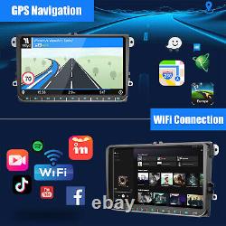 DAB+ Pour VW GOLF MK5 MK6 9 Carplay Autoradio Android 13 Lecteur GPS 2+64G