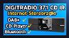 Digitradio 371 Cd Ir Dab Ukw Internet Stéréoradio Avec Lecteur Cd Et Contrôle D'application Technisat