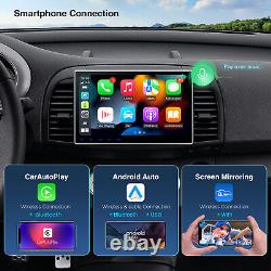 Double DIN 10.1 HD GPS de voiture Radio Stéréo Lecteur DVD Android 13 8-Core Car Play