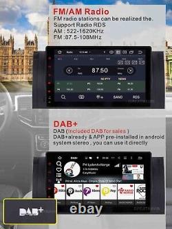 Double Lecteur Radio De Voiture De Din Stereo Gps Sat Nav Head Unit Pour Bmw 5 Series E39 X5