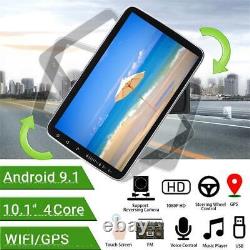 Écran tactile 10.1 pouces Lecteur multimédia de voiture 2Din Android 9.1 Radio Stéréo GPS WiFi