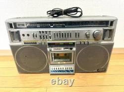 Enregistreur à cassette stéréo Toshiba Rt-S93 avec radio et lecteur de cassettes - Puissance confirmée Rm-93 Showa