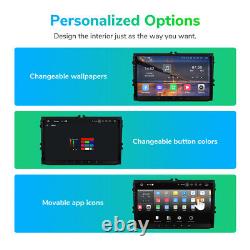 Eonon VWA12S Android 13 Autoradio Stéréo GPS pour VW Golf Tiguan Seat Passat