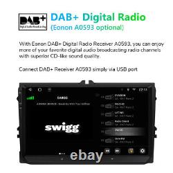 Eonon VWA12S Android 13 Autoradio Stéréo GPS pour VW Golf Tiguan Seat Passat