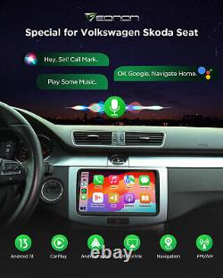 Eonon VWA13 Stéréo Radio Auto Android 13 Car Play pour VW Golf Tiguan Seat Passat