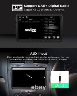 Eonon VWA13 Stéréo Radio Auto Android 13 Car Play pour VW Golf Tiguan Seat Passat