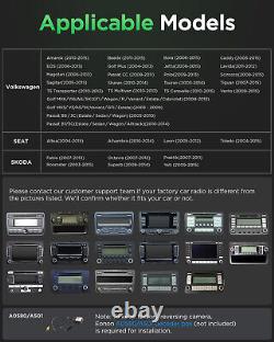 Eonon VWA13 Stéréo Radio Auto Android 13 Car Play pour VW Golf Tiguan Seat Passat