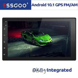 Essgoo Android 10 Bluetooth 7 Double Din Car Stereo Radio Dab+ Mp5 Lecteur Gps