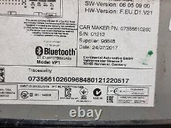 Fiat Ducato X290 VP1 ROW Lecteur Radio Stéréo Bluetooth 2017 07356610260