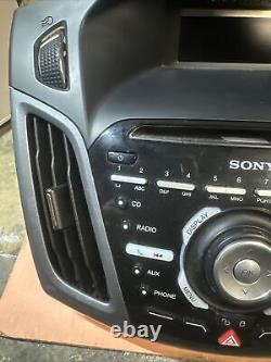 Ford Focus Mk3 Radio Sony Dab Stéréo Lecteur CD & Affichage Bm5t-18c815-xf (b10)