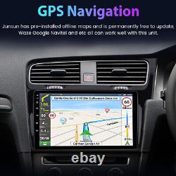 GPS+ Android 12.0 Carplay 10 pour Golf 7 2013-2017 Autoradio Stéréo Lecteur DAB+