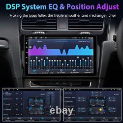 GPS+ Android 12.0 Carplay 10 pour Golf 7 2013-2017 Autoradio Stéréo Lecteur DAB+