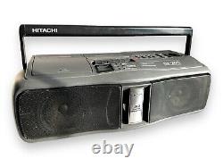 Hitachi CX-200W Stéréo Boombox Lecteur CD Radio FM MW LW Vintage Rétro